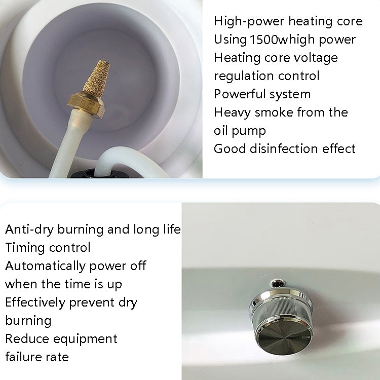 Mist Air Spray Cleaner Disinfectant Air Purifier, Power Plug: EU Plug(White)