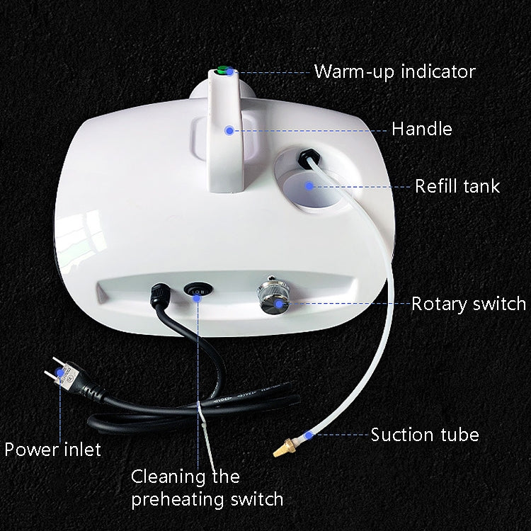 Mist Air Spray Cleaner Disinfectant Air Purifier, Power Plug: US Plug 110V(White)