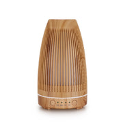 STB-103 Atmosphere Colorful Light Humidifier Aroma Diffuser(Light Wooden Grain)