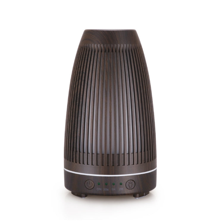 STB-103 Atmosphere Colorful Light Humidifier Aroma Diffuser(Deep Wooden Grain)