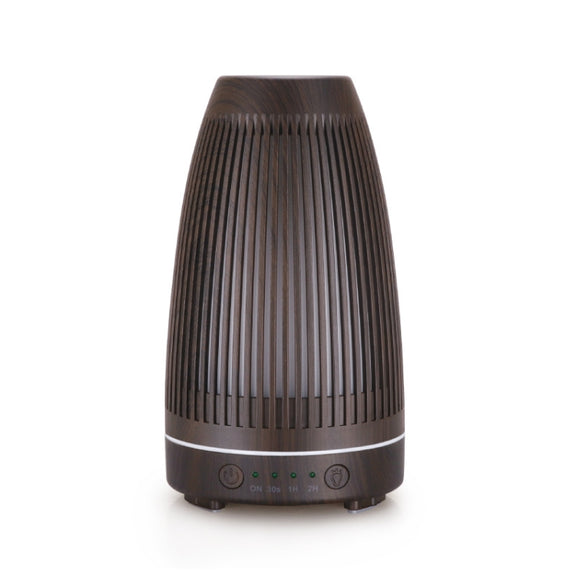 STB-103 Atmosphere Colorful Light Humidifier Aroma Diffuser(Deep Wooden Grain)
