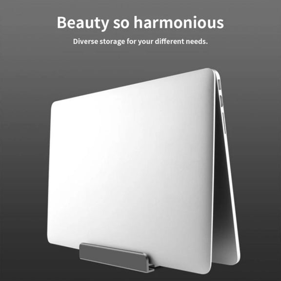 Aluminum Alloy Laptop Tablet Phone Storage Stand, Color: L402 Three Slots (Silver)