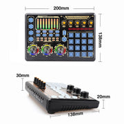 GAX-X8 Live Microphone Equipment Sound Card