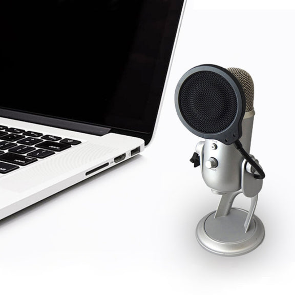 TEYUN PS-3 Microphone Live Recording Noise Reduction Blowout Cover(Black)