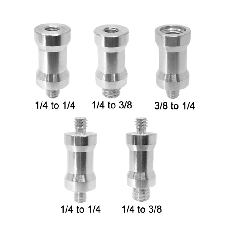 10 PCS Screw Adapter 1/4 Female to 3/8 Male Screw