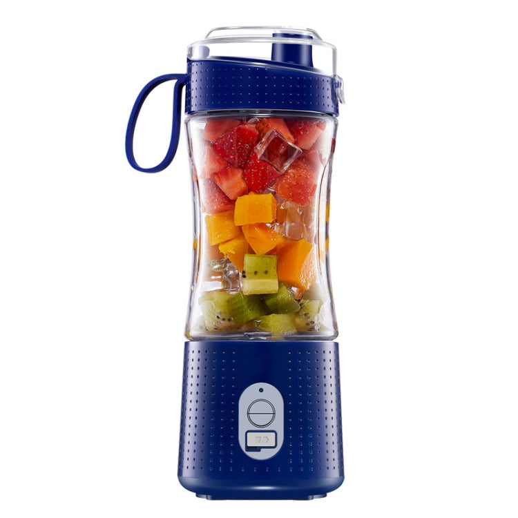 6-Blade Electric Fruit Juicer Juice Cup(Deep Blue)