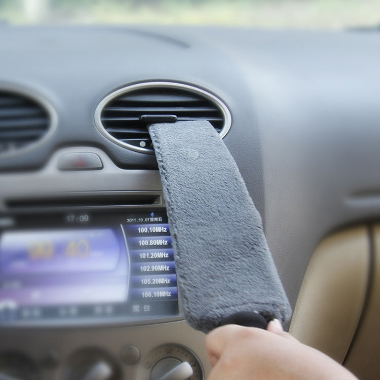 Car Air Outlet Cleaning Brush Interior Cleaning Tool, Style: Ruler Brush+5 PCS Brush