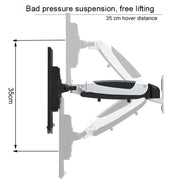 Gibbon Mounts GM111W Wall-Mounted Telescopic Computer Monitor Stand(Factory Color)