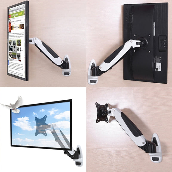 Gibbon Mounts GM111W Wall-Mounted Telescopic Computer Monitor Stand(Factory Color)