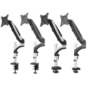 Gibbon Mounts Desktop Lifting Rotating Computer Monitor Stand, Specification Table Clip Black GM112C