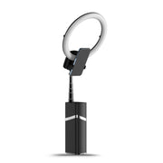 CYKE One-Piece Live Invisible Bracket Beauty Filling Light(Black)