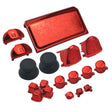 Electroplating Button Set For PS4 Slim(Red) - PS4 Spare Parts by PMC TechLife | Online Shopping South Africa | PMC TechLife | Buy Now Pay Later Mobicred