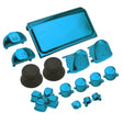Electroplating Button Set For PS4 Slim(Blue) - PS4 Spare Parts by PMC TechLife | Online Shopping South Africa | PMC TechLife | Buy Now Pay Later Mobicred