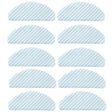 10 PCS Rag Mop Cloths For Ecovacs Deebot T8 Series - free shipping - PMc TechLife - Order now!