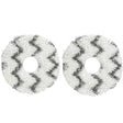 2 PCS Rag Mop Cloths For Ecovacs Deebot X1 - For ECOVACS Accessories by PMc TechLife | Online Shopping South Africa | PMc TechLife | Buy Now Pay Later Mobicred
