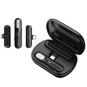 FerTo DX01 Wireless Collar Microphone 2.4G Live Broadcast Equipment, Style: TYPE-C + Charging Bin
