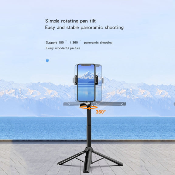 CYKE Folding Telescopic Mobile Phone Broadcast Stand Tripod, Specification: A61-1.6m (Cloud Station)