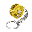 Metal Fishing Wheel Decoration Pendant Mini Wheel Fish Key Chain, Color:  C - Key Rings by PMC TechLife | Online Shopping South Africa | PMC TechLife | Buy Now Pay Later Mobicred