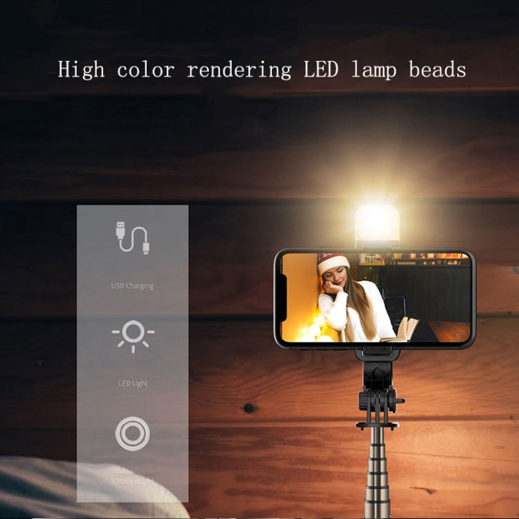 CYKE L10S Bluetooth Selfie Stick Beauty Fill Light Live Tripod(L10S Selfie Stick)