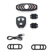 WEST BIKING Bicycle Remote Control Tail Light With Horn Tone(Black)