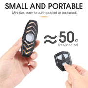 WEST BIKING Bicycle Remote Control Tail Light With Horn Tone(Black)