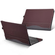 Laptop PU Leather Protective Case For IdeaPad C340 14 inch(Wine Red) - 14.1 inch by PMC TechLife | Online Shopping South Africa | PMC TechLife | Buy Now Pay Later Mobicred