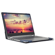 Laptop PU Leather Protective Case For IdeaPad C340 14 inch(Dark Gray)