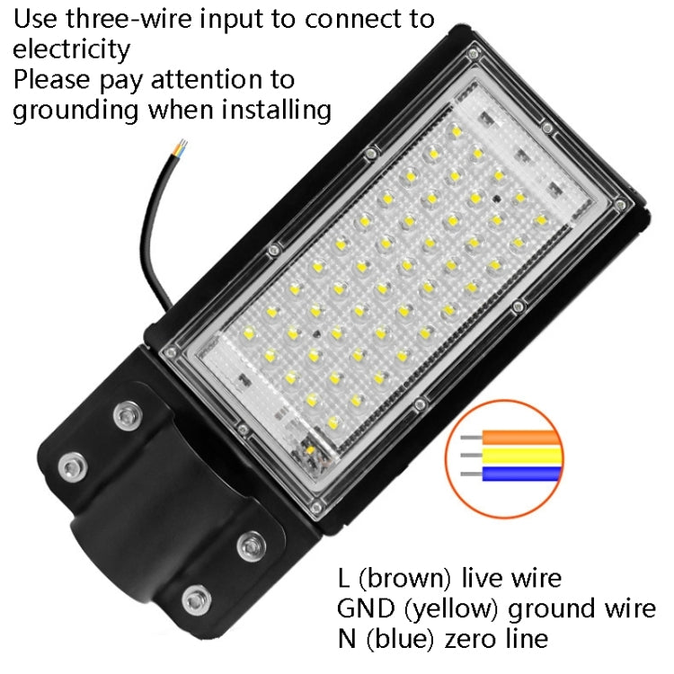 25W LED Water-resistant Road Lighting Courtyard Floodlight(Warm White Light)
