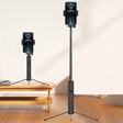 CYKE A17 Bluetooth Remote Control With Tripod Photo Live Bracket A17- 0.8m Black (Without Light) - Selfie Sticks by CYKE | Online Shopping South Africa | PMC TechLife | Buy Now Pay Later Mobicred