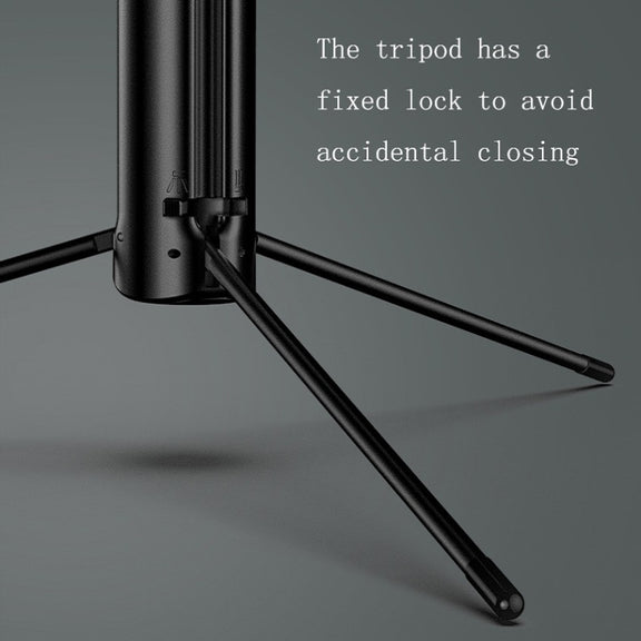 CYKE A17 Bluetooth Remote Control With Tripod Photo Live Bracket A17- 0.8m Black (Without Light)