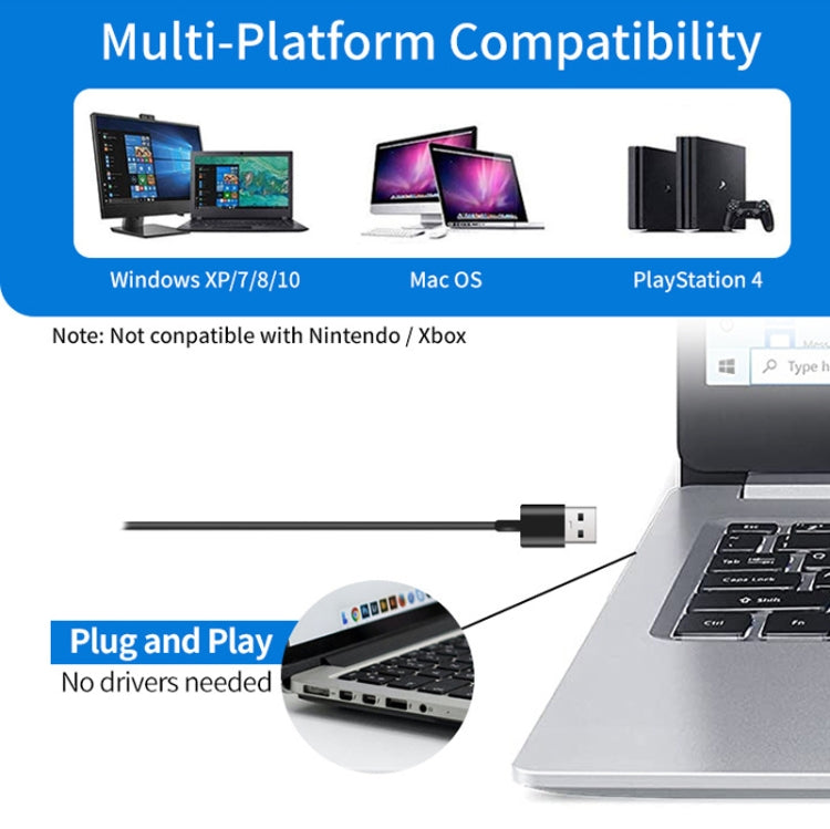 MI520 Desktop Computer Gooseneck Condenser Microphone USB Version with RGB Breathing Lamp