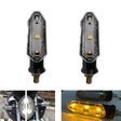 1 Pair MK-121 3 LEDs Shark Motorcycle Signal Lamp(Yellow Light) - Signal Lights by PMC TechLife | Online Shopping South Africa | PMC TechLife | Buy Now Pay Later Mobicred