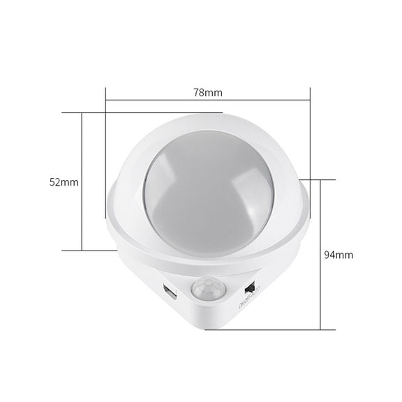 DMK-022PL LED Charge Automatic Stair Night Light(White Light)