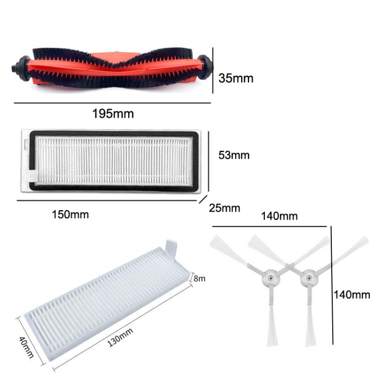 1 Set Sweeping Robot Accessories For Mijia G1