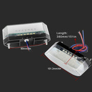 MK-285 Motorcycle LED Taillight Plate Light(Without Stand Red Cover)