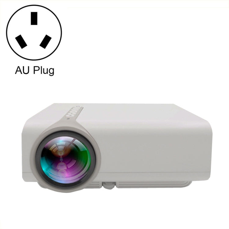 YG530 Home LED Small HD 1080P Projector, Specification: AU Plug(White)
