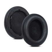 2pcs Protein Leather Sponge Earphone Cover For Anker Soundcore Life Q30 (Black)