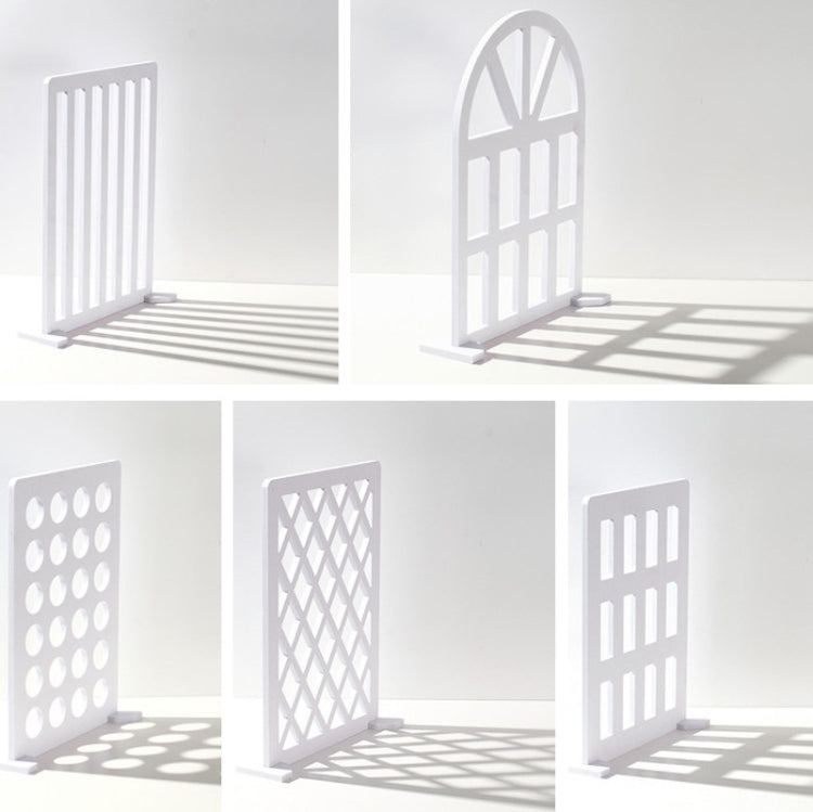 41 x 29cm Background Board Window Pane Light Shadow Plate(Arc Window)