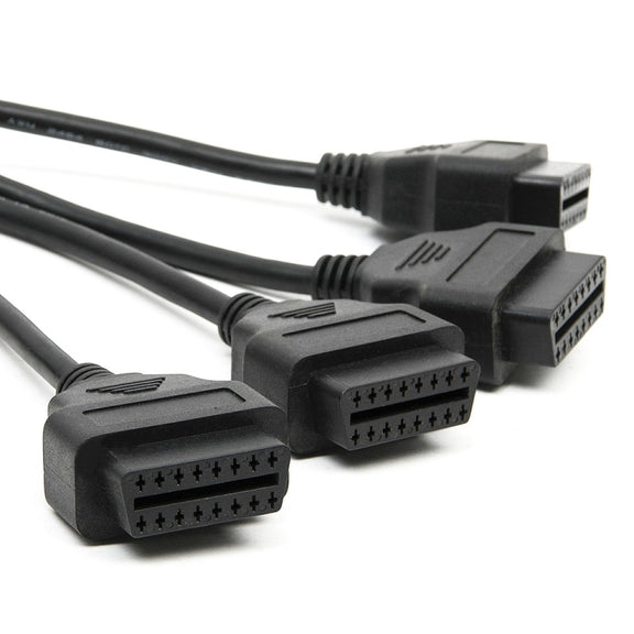 C-MD-4EW 0.5m 16 Pin OBD2 1 for 4 Connection Line