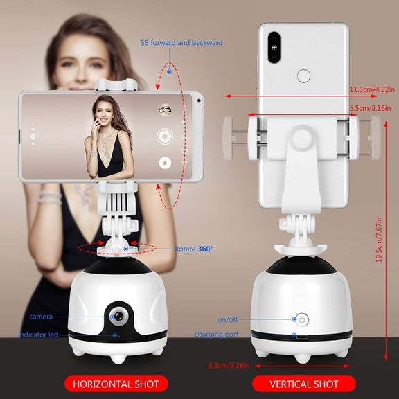 P1 360-Degree Face Recognition Tracking Bracket, Specification: Tracking PTZ Clip Style + Bracket
