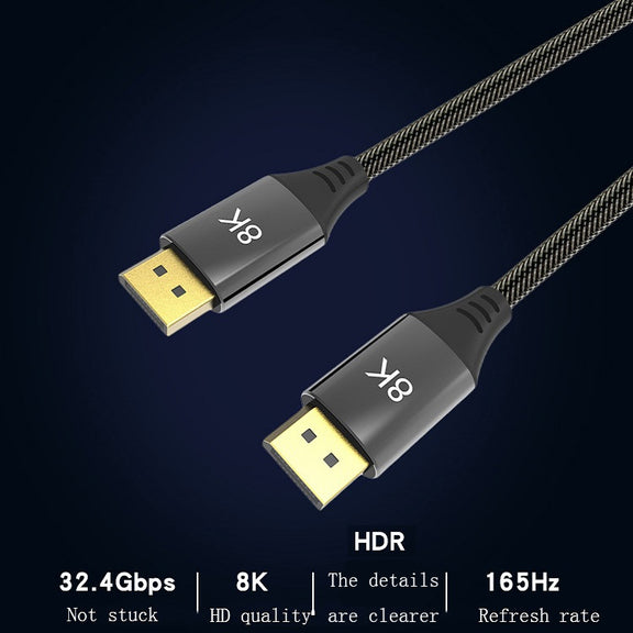 3m DP1.4 Version 8K DisplayPort Male to Male Computer Monitor HD Cable