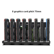 GR-8K605 Open Chassis 6 Card 8 Card Fixed Bracket(Black)