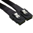 SAS36P SFF-8087 to SAS36P Cable Motherboard Server Hard Disk Data Cable, Color: Black 0.7m - Others by PMC TechLife | Online Shopping South Africa | PMC TechLife | Buy Now Pay Later Mobicred