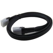 SAS36P SFF-8087 to SAS36P Cable Motherboard Server Hard Disk Data Cable, Color: Black 0.7m