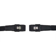 SAS36P SFF-8087 to SAS36P Cable Motherboard Server Hard Disk Data Cable, Color: Black 0.7m