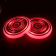 1 Pair 68mm LED Smart Light-Emitting Coaster Light Car Cup Slot Atmosphere Light(Genesis) - Car Drink Holders by PMC TechLife | Online Shopping South Africa | PMC TechLife | Buy Now Pay Later Mobicred