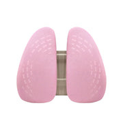 5297 Car Massage Seat Cushion(Beige with Pink)
