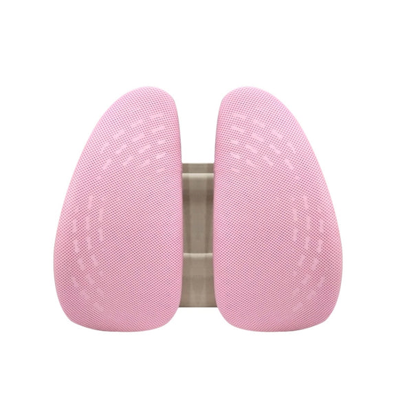 5297 Car Massage Seat Cushion(Beige with Pink)