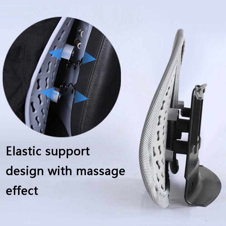5297 Car Massage Seat Cushion(Beige with Pink)