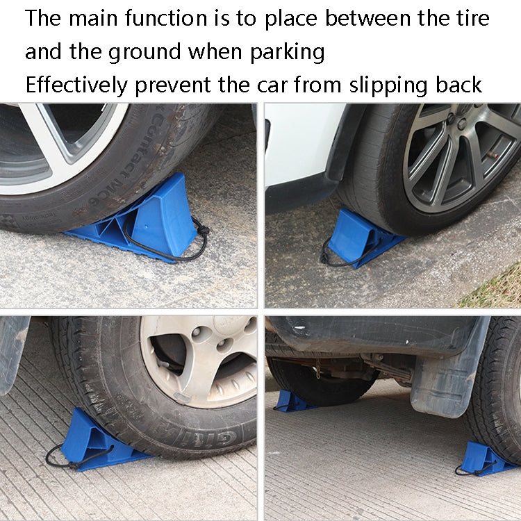1 Pair FC10023 Car Route Tire Anti-Skid Block(Blue)